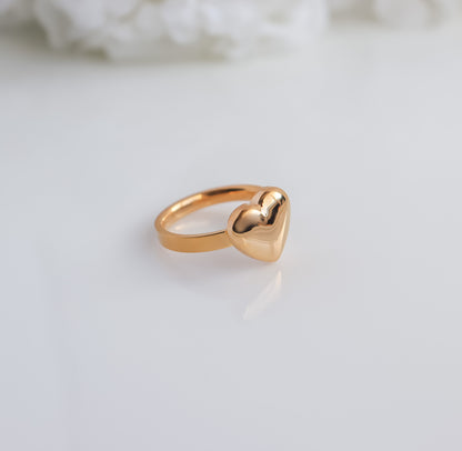 Bubble Heart Ring