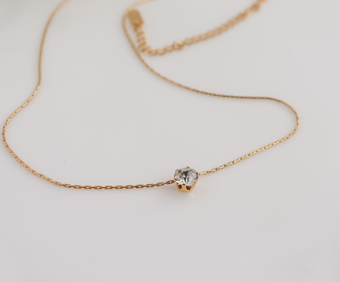 Solitaire Zircon Necklace