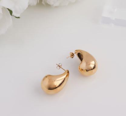 Drop Bubble Stud Earrings