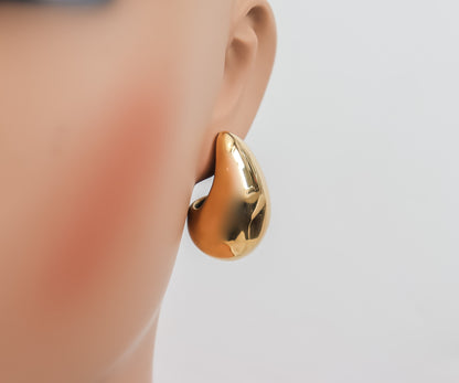 Drop Bubble Stud Earrings