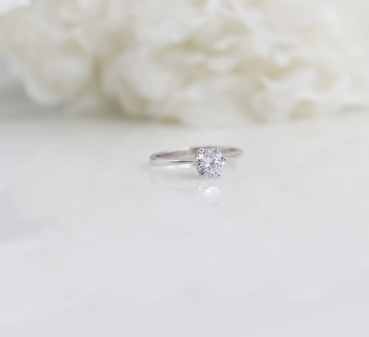 Classic 1 CT Solitaire Ring