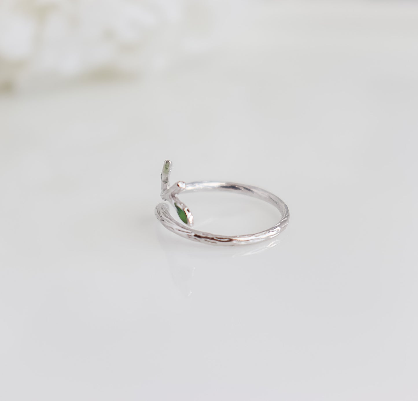 Leaf Branch Resizable Ring