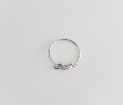 Leaf Branch Resizable Ring