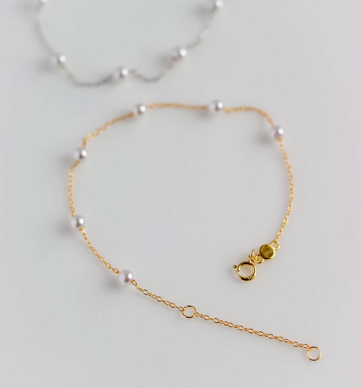 Pearl Chain Bracelet