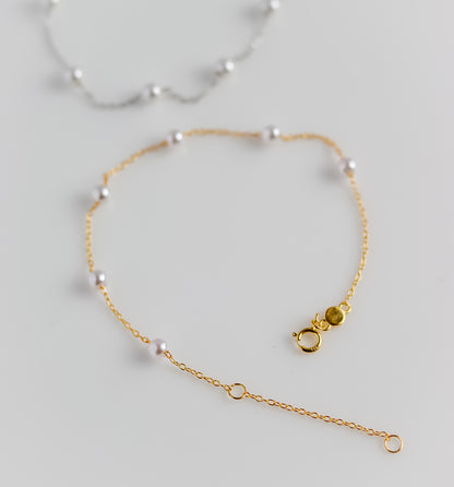 Pearl Chain Bracelet