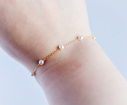 Pearl Chain Bracelet