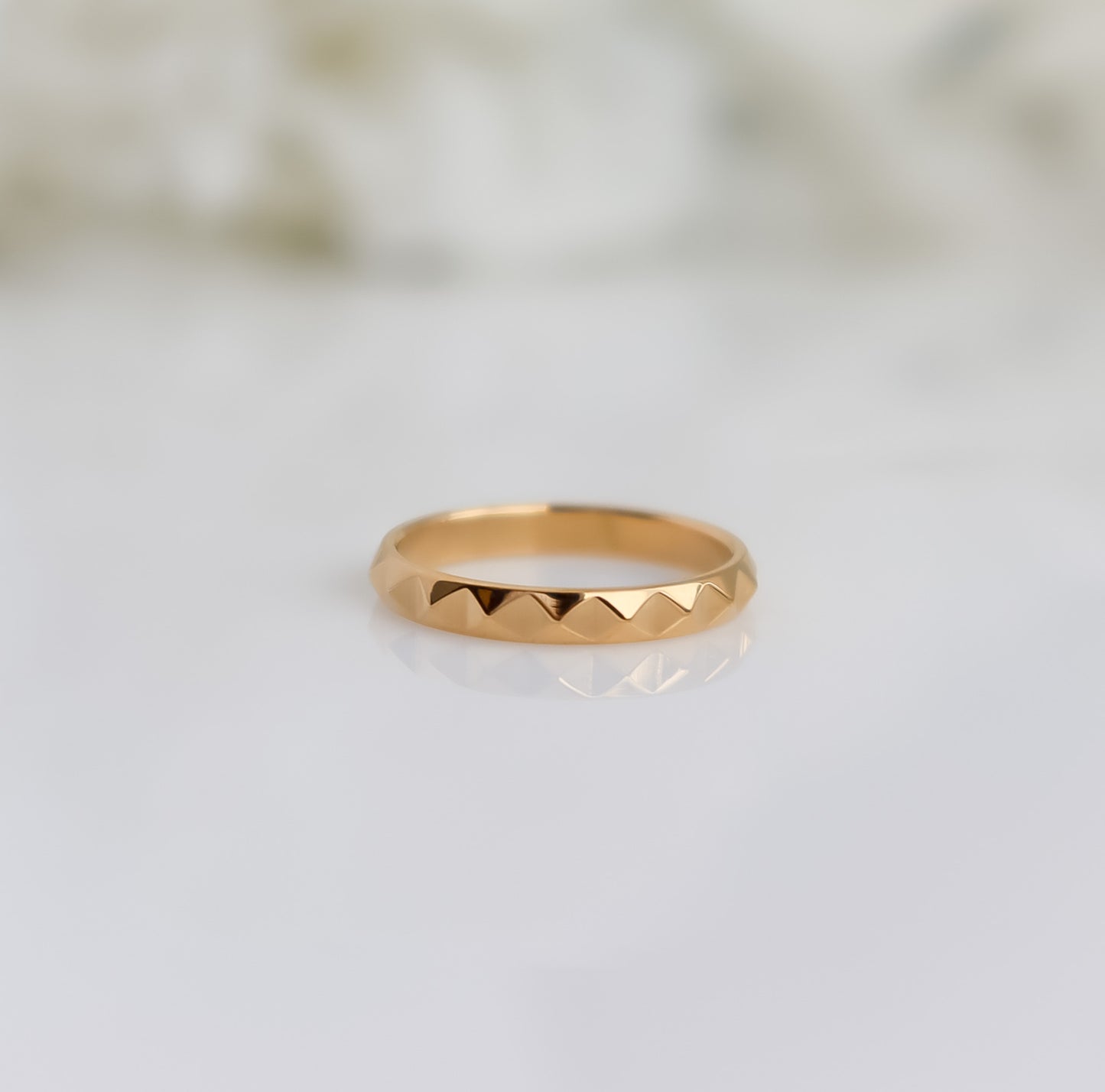 Bevelled Texture Ring