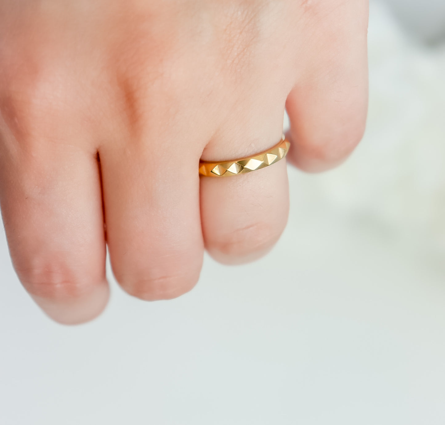 Bevelled Texture Ring