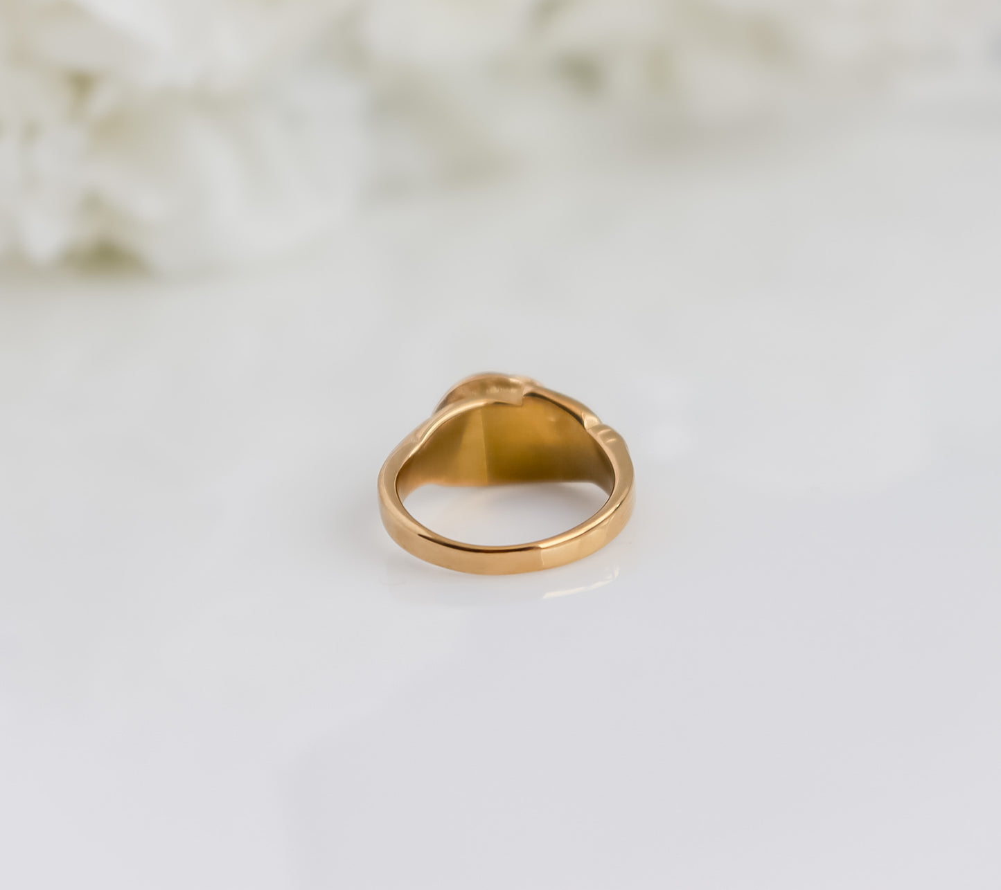 Small Statement Rose Ring