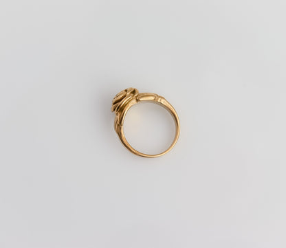 Small Statement Rose Ring