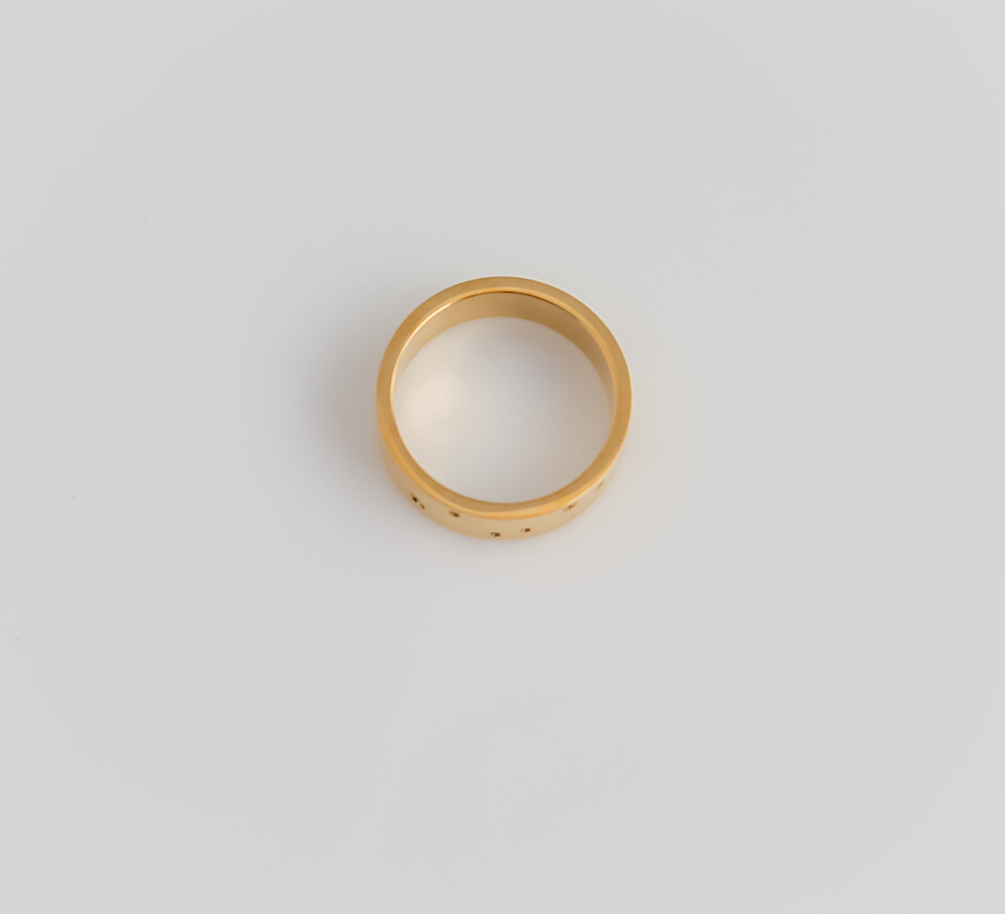 Moon & Stars Band Ring