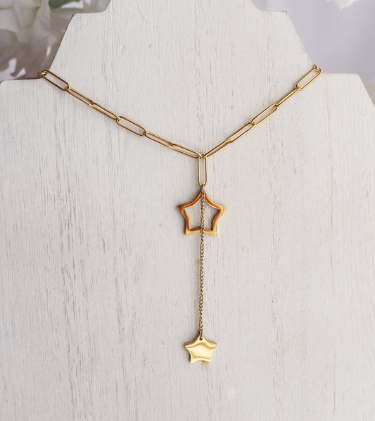 Hanging Star Pendant Necklace