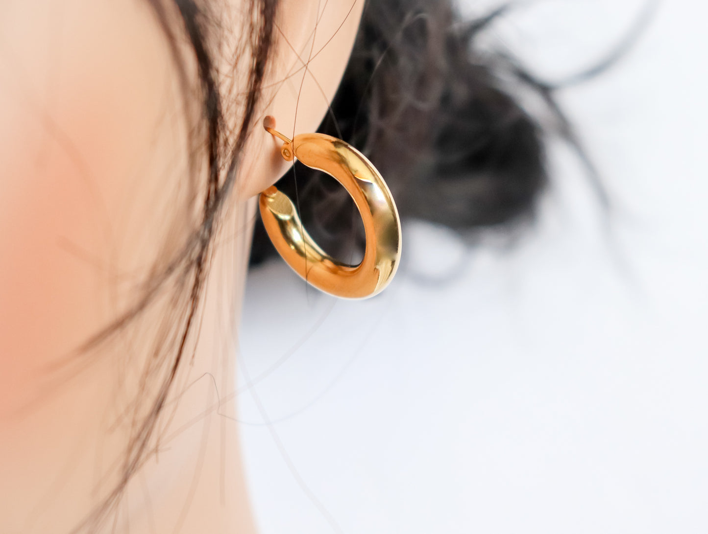 Circle Hoop Earrings