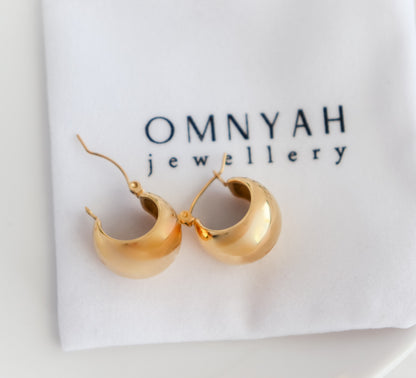 Small Dome Earrings