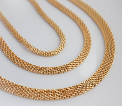 Thick Mesh Necklace