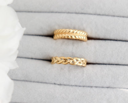 Braided Statement Ring