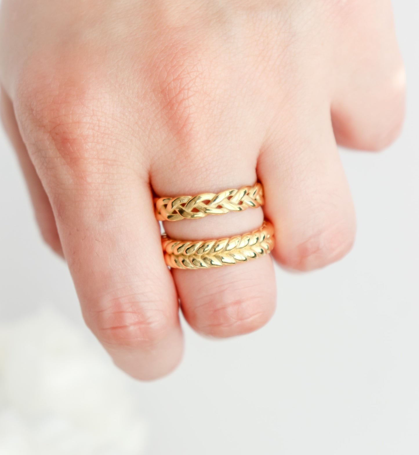 Braided Statement Ring