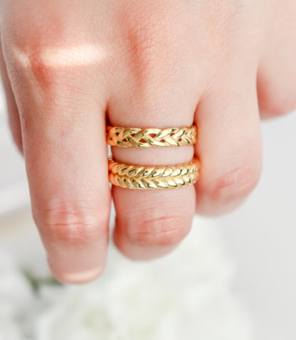 Braided Statement Ring