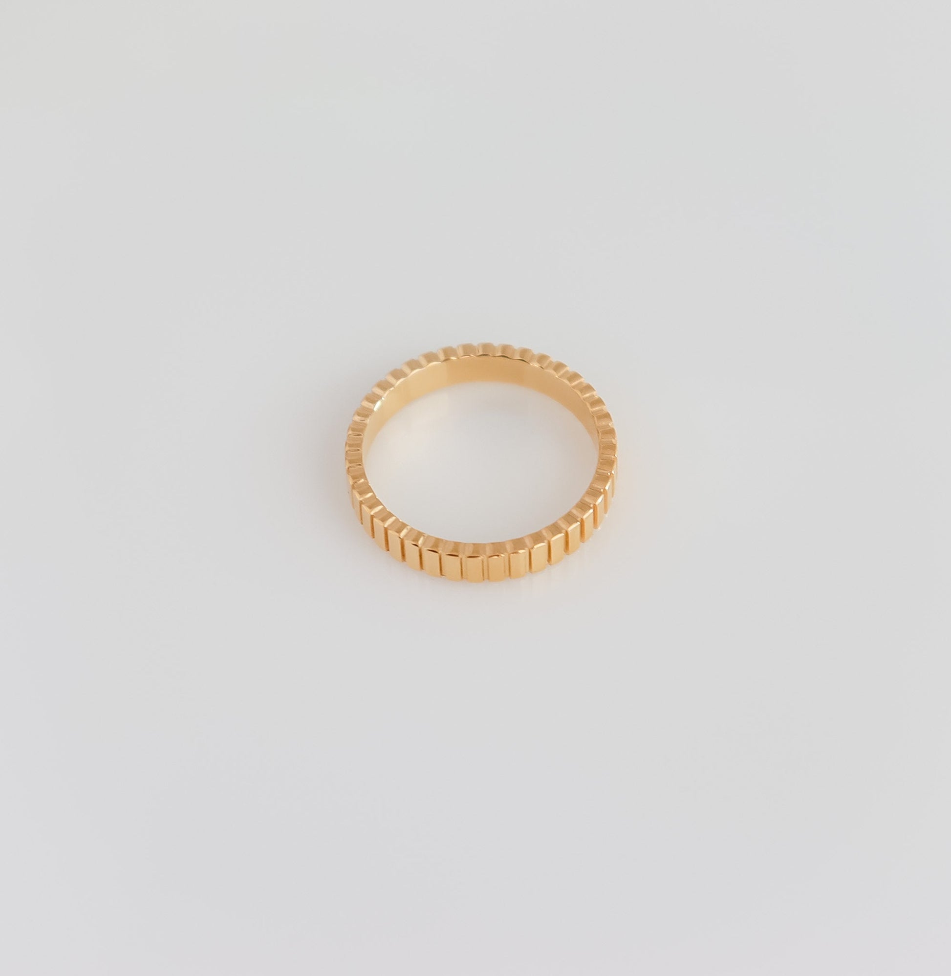 Textured Stripe Ring I Lined Ring I Gift for Girlfriend I Ring For Women I Christmas Gift | Simple Ring | Stackable Ring