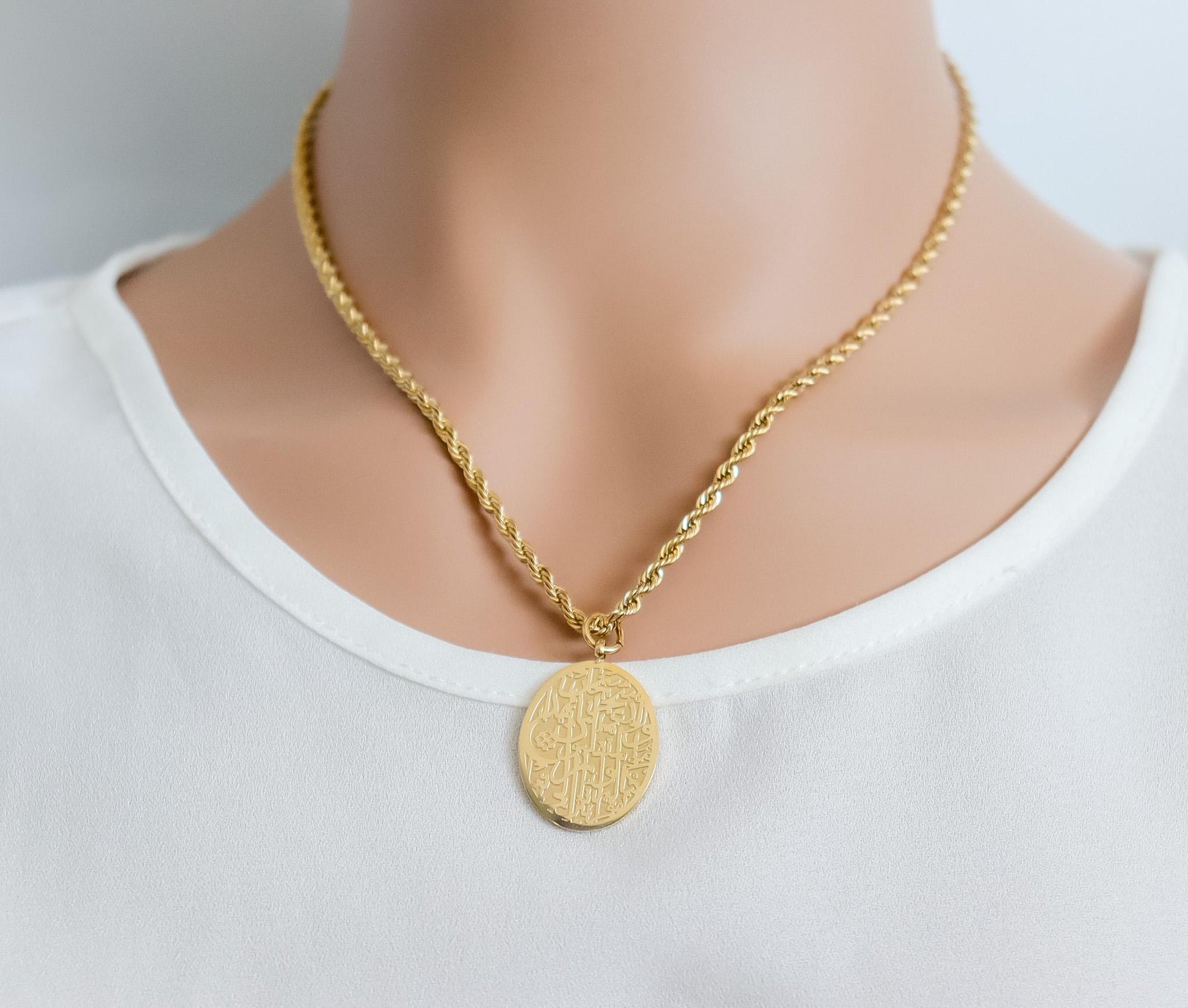 Dua-al-Safar | Travel Dua Necklace | Protection Islamic Jewellery Gift I Minimalist Islamic Jewelry I Bridal Gift I Quran Jewelry | Eid Gift
