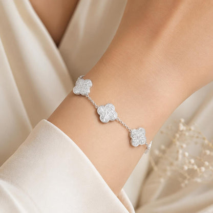 Sabr, Shukr, and Tawakkul Arabic Calligraphy Bracelet - 18K Gold Plated Islamic Jewelry