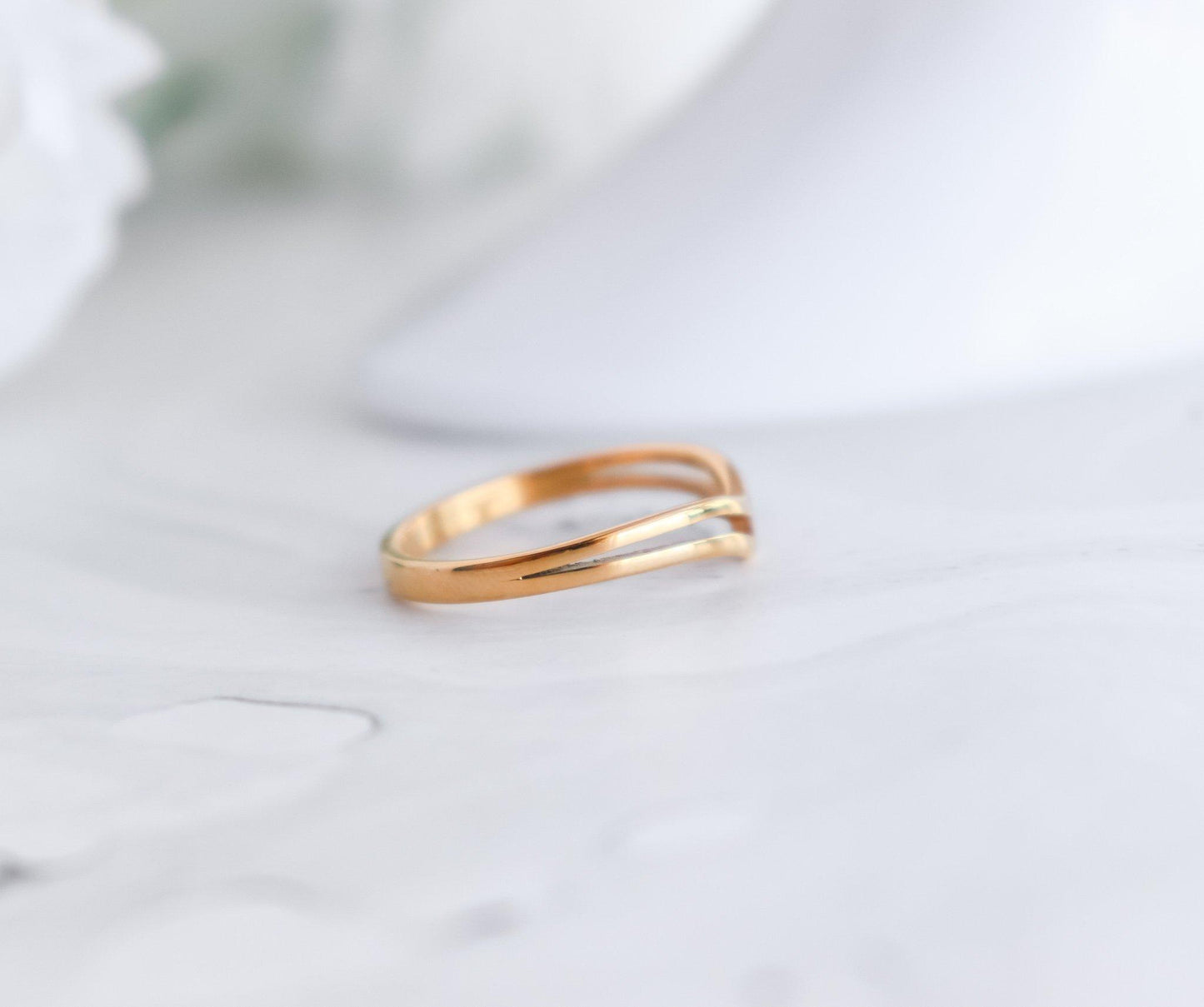 Double Wishbone Ring