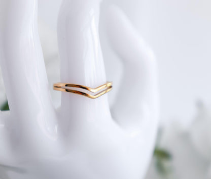 Double Wishbone Ring