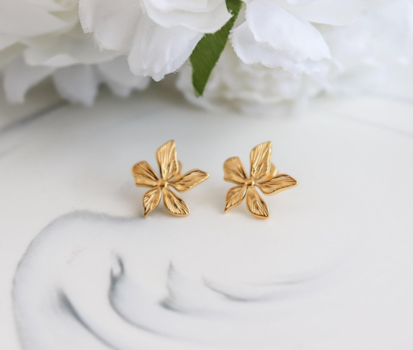 Flower Stud Earrings