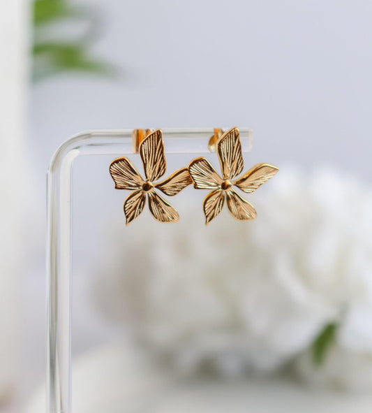 Flower Stud Earrings