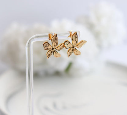 Flower Stud Earrings