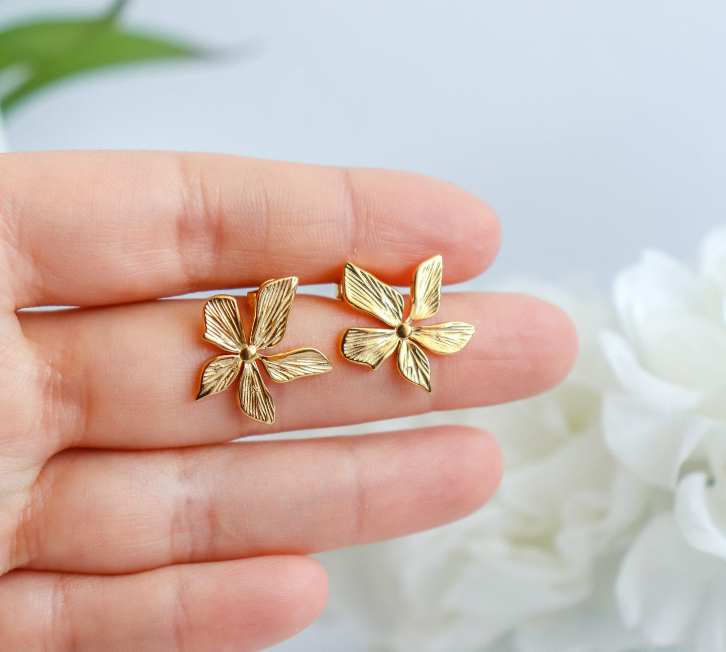 Flower Stud Earrings