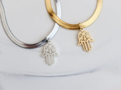 Hamsa Necklace