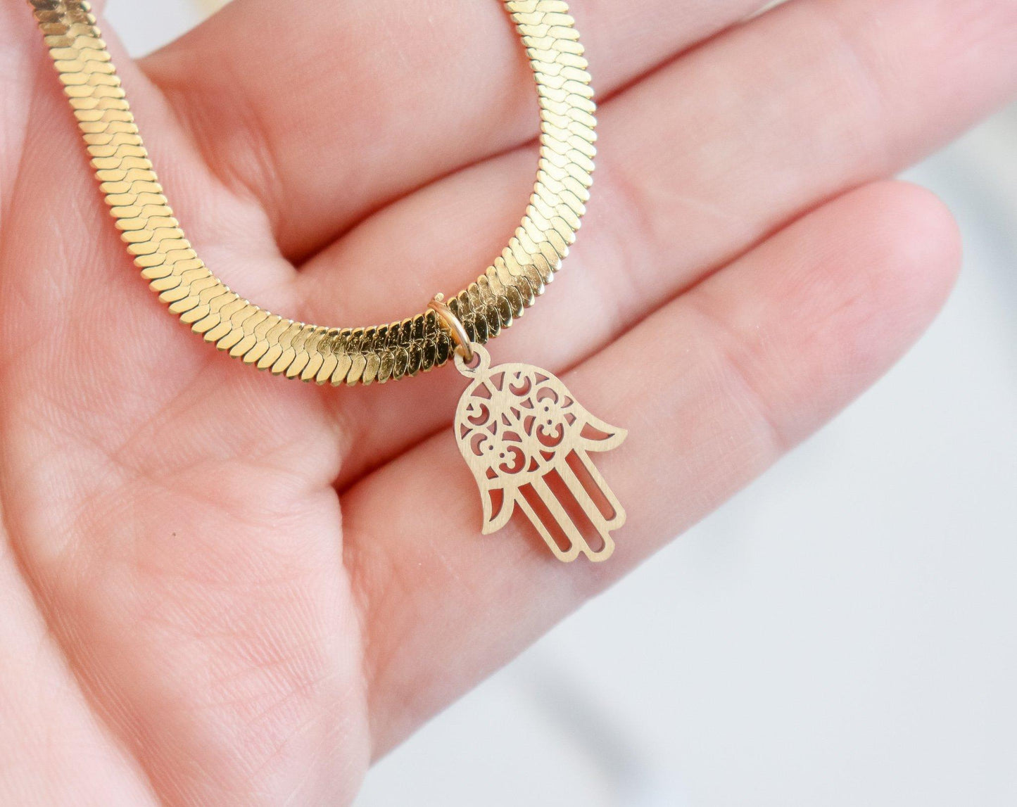 Hamsa Necklace