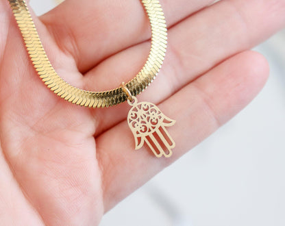 Hamsa Necklace