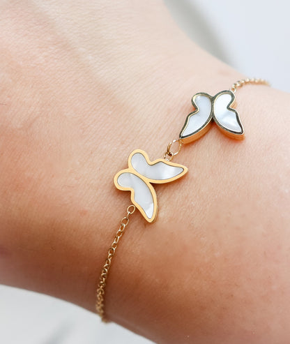 Two Butterflies Bracelet