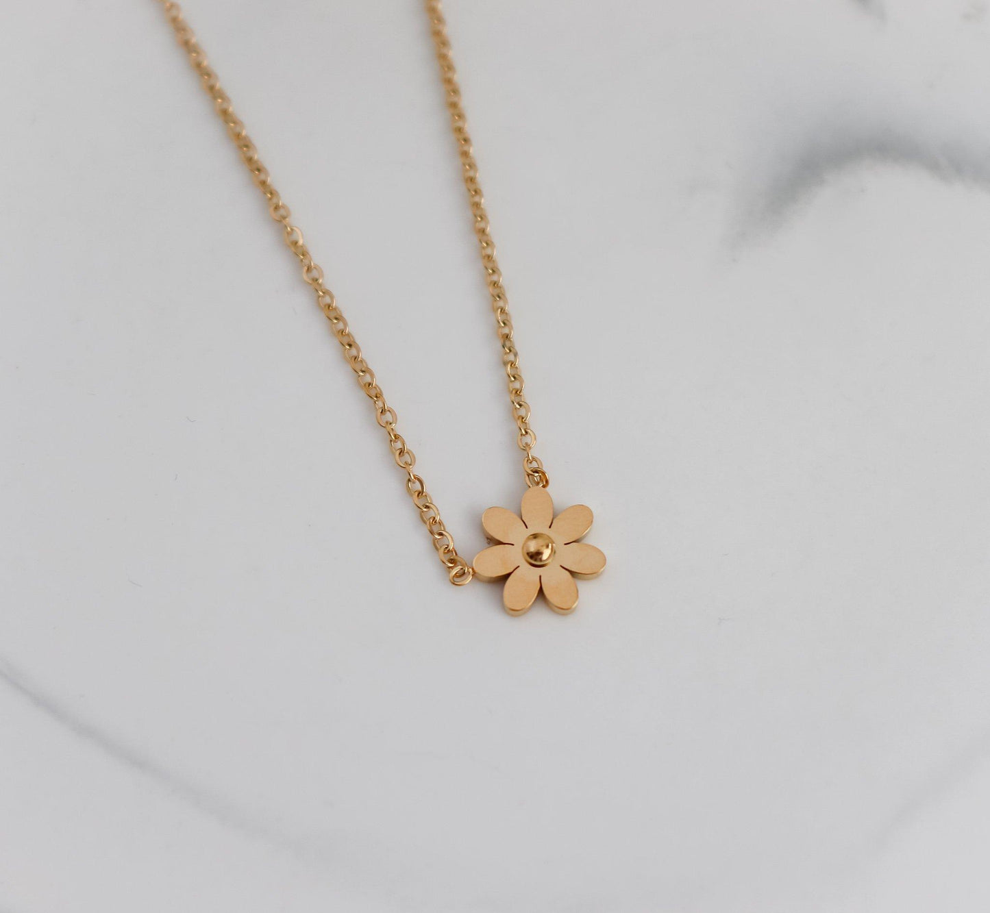 Single Flower Necklace