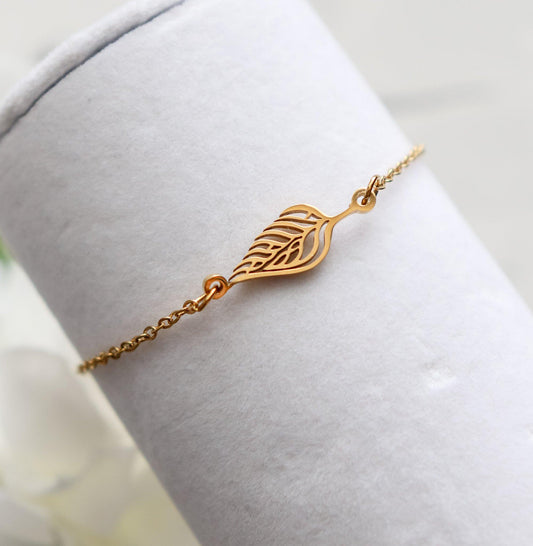 Allah Leaf Bracelet