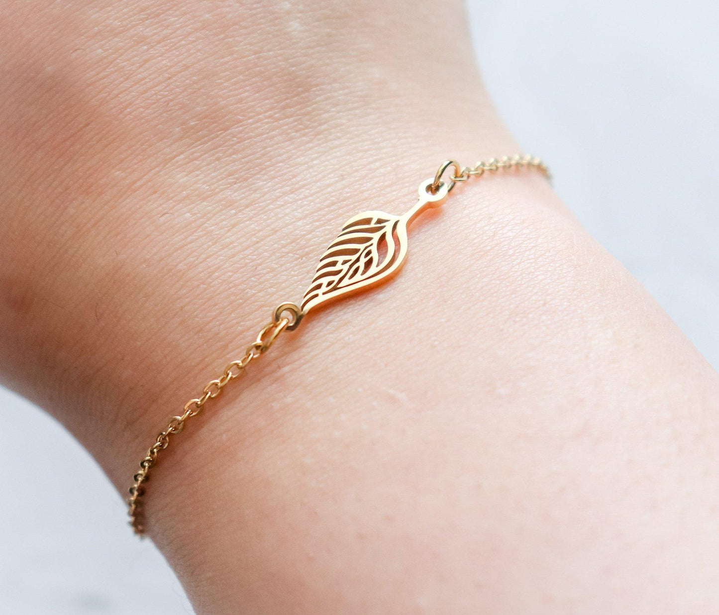 Allah Leaf Bracelet