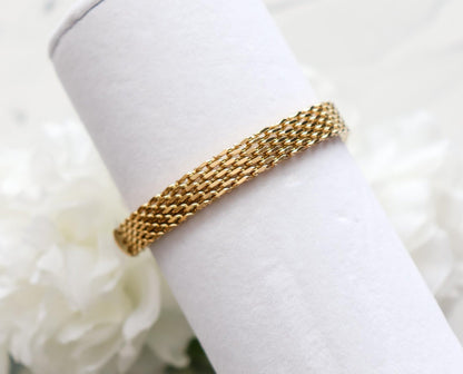 Thick Mesh Bracelet