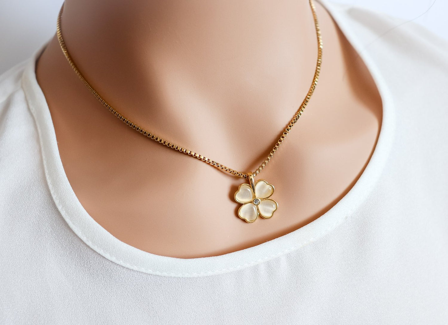 Clover Flower Necklace