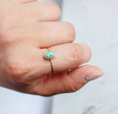 Turquoise Stone Ring