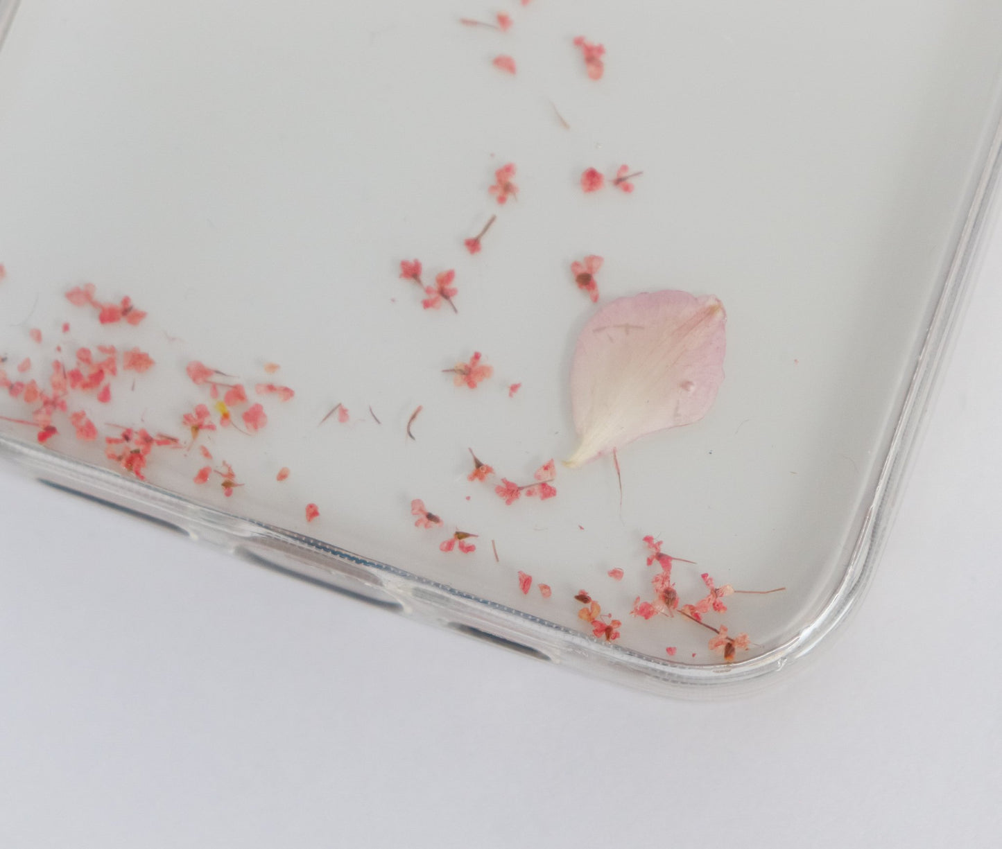 Pink & Blue Blossom Petals Phone Case