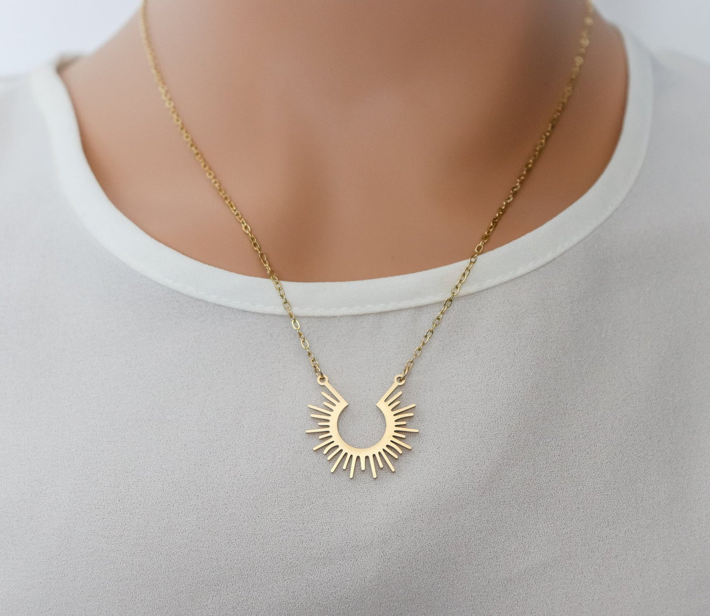 Half Sun Necklace