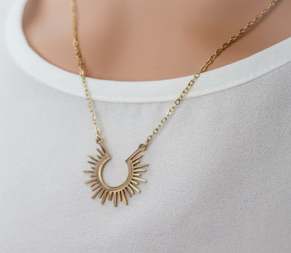 Half Sun Necklace