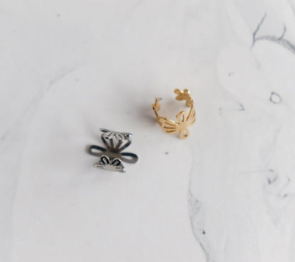 Daisy Flower Ear Cuff