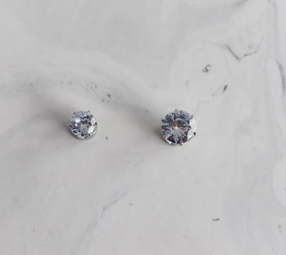 Magnet Zircon Stud Earrings