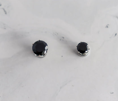 Magnet Zircon Stud Earrings