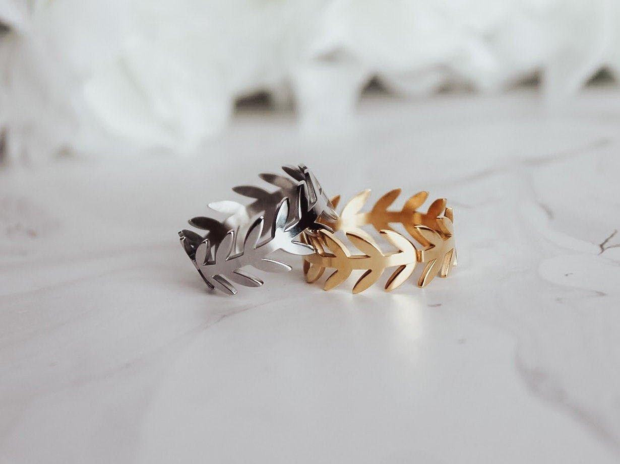 Leaf Vine Ring