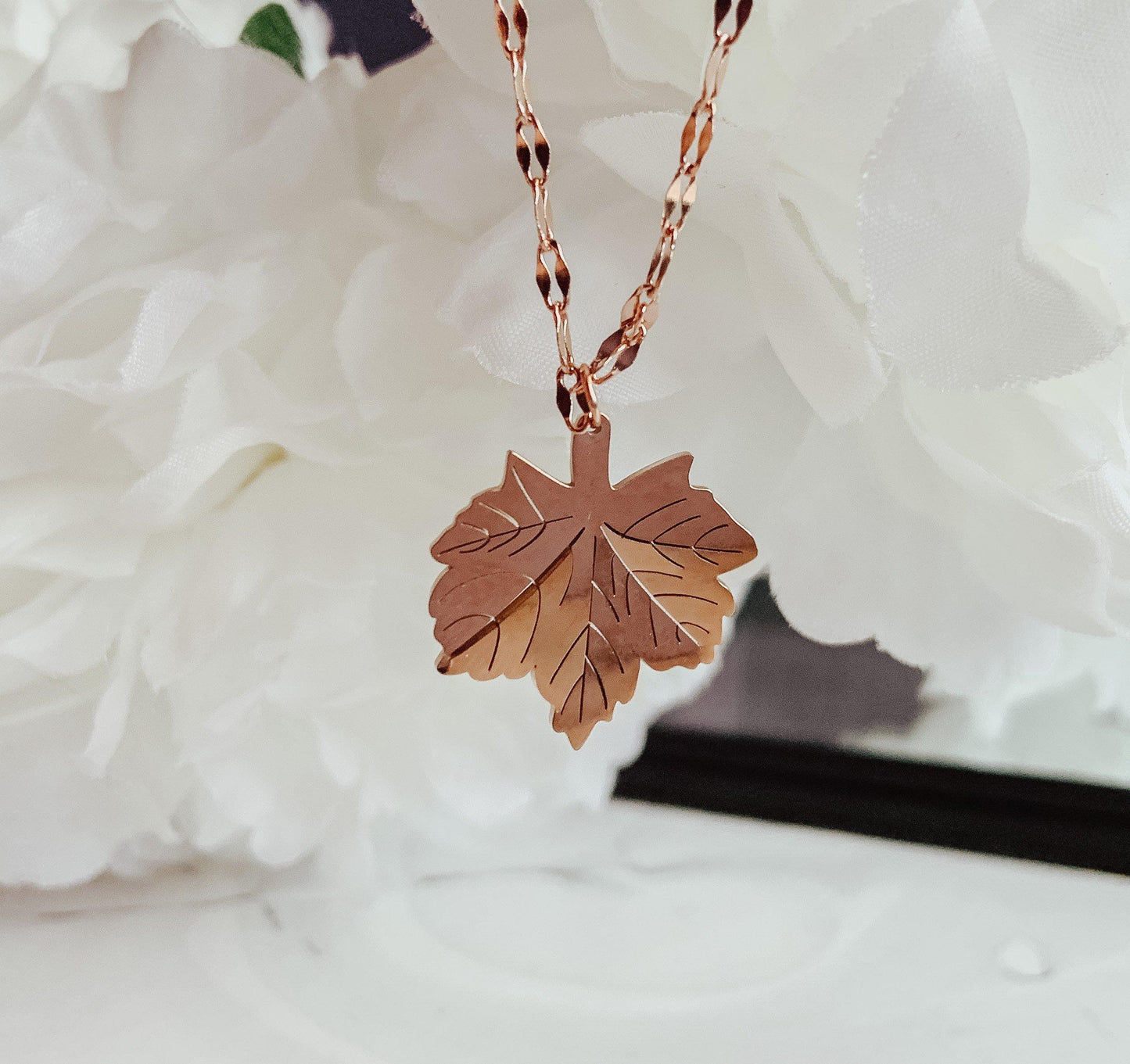 Maple Leaf Necklace