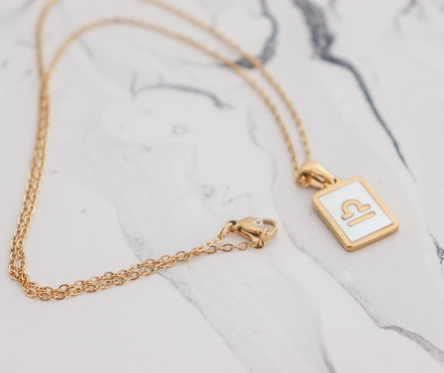 Pearl Zodiac Necklace